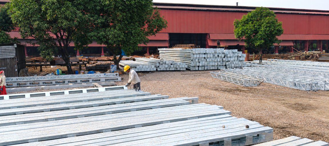 Finishing & Stacking Yard